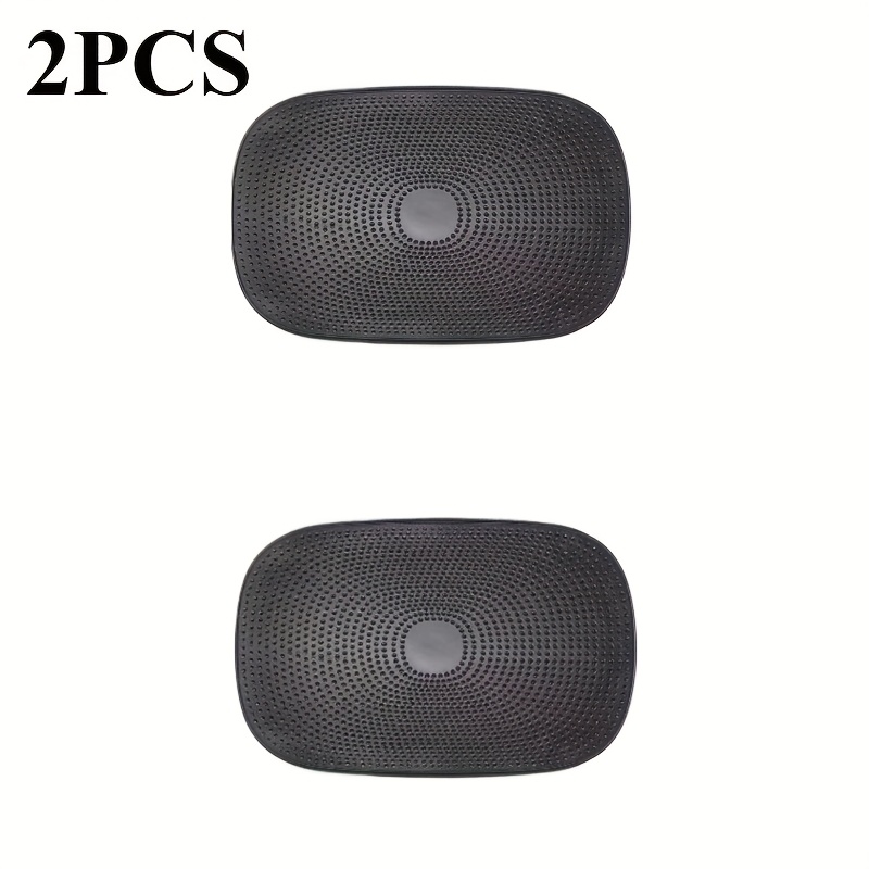 1/2pcs Anti-slip Mat Magic Anti-slip Mat Dashboard Adhesive Sticker Black Mobile Phone Holder