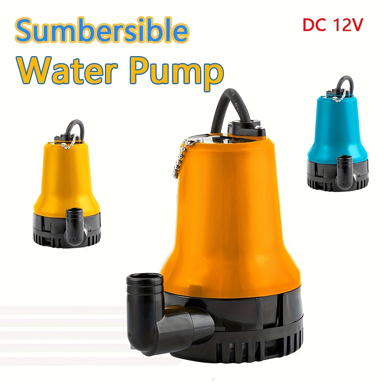Cordless Submersible Water Pump Compatible With Denmark