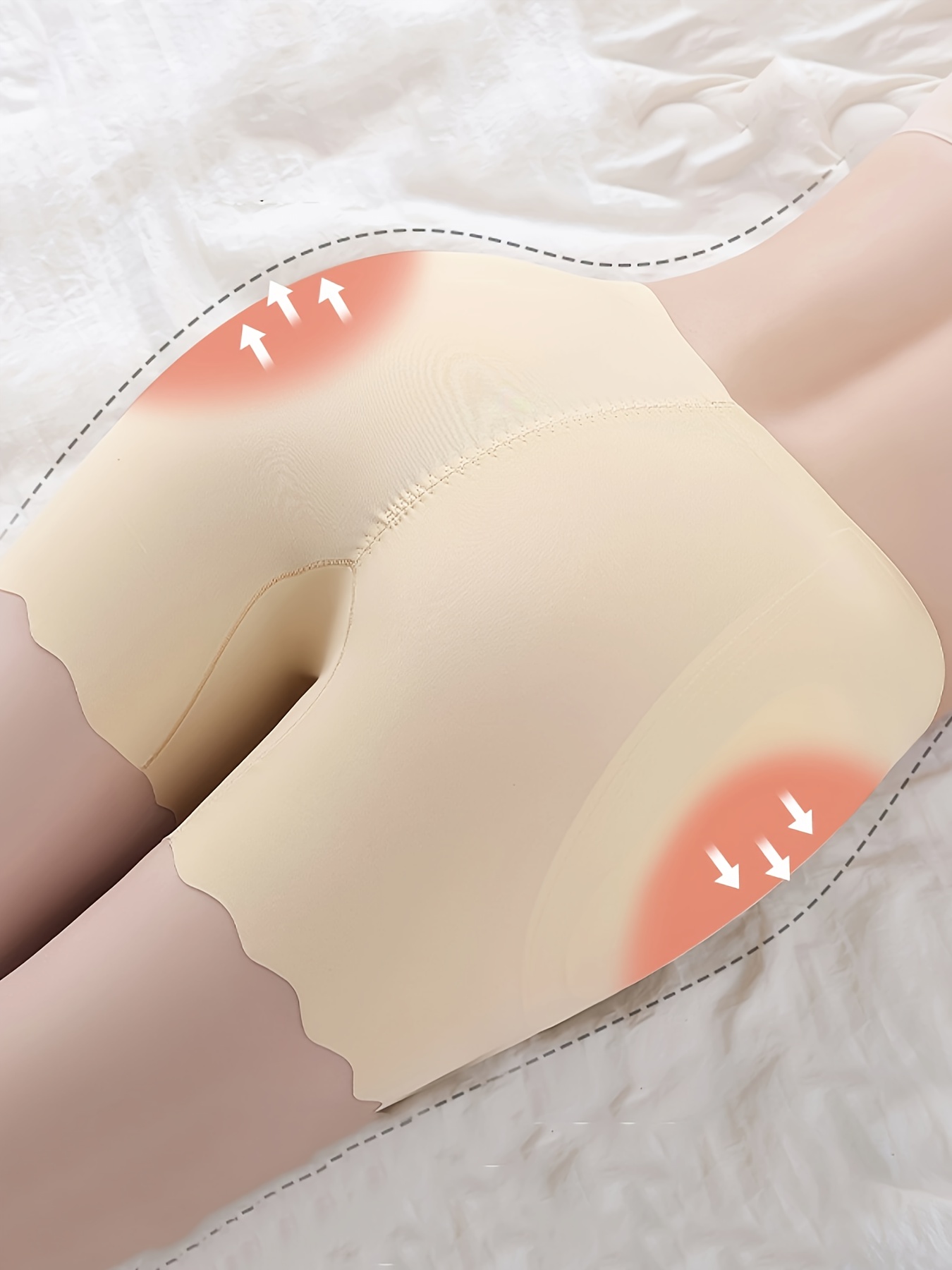 pantalones relleno mujeres realzan caderas diseño ancho Temu Ecuador