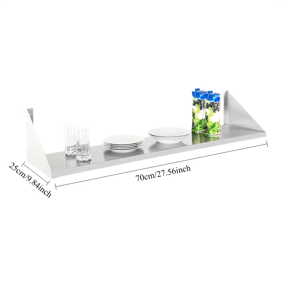 Commercial Food Service Shelf Divider, Made Of 304 Stainless Steel, , Suitable For Commercial Kitchens And Restaurants