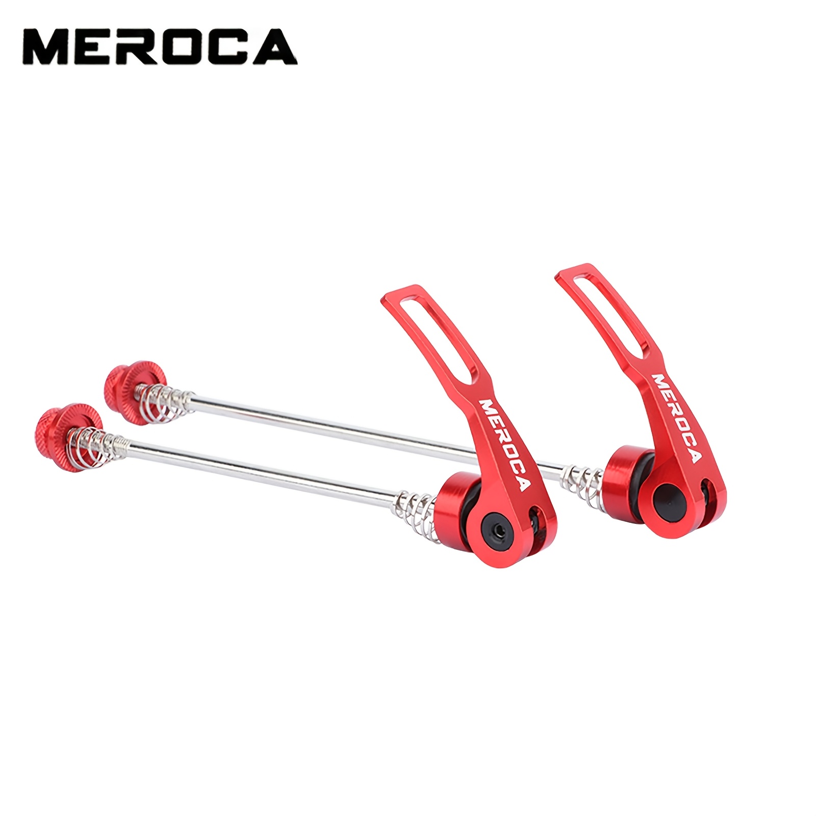 Meroca Mountain Bike Lightweight Quick Release Quick Release Lever Shaft Brake Wheel Quick Release Aluminum Alloy Quick Release Shaft