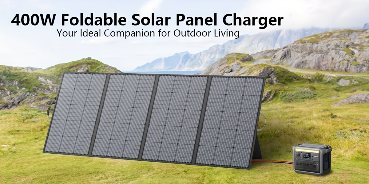 Panel Solar 400W MHPOWOS plegable Cuba