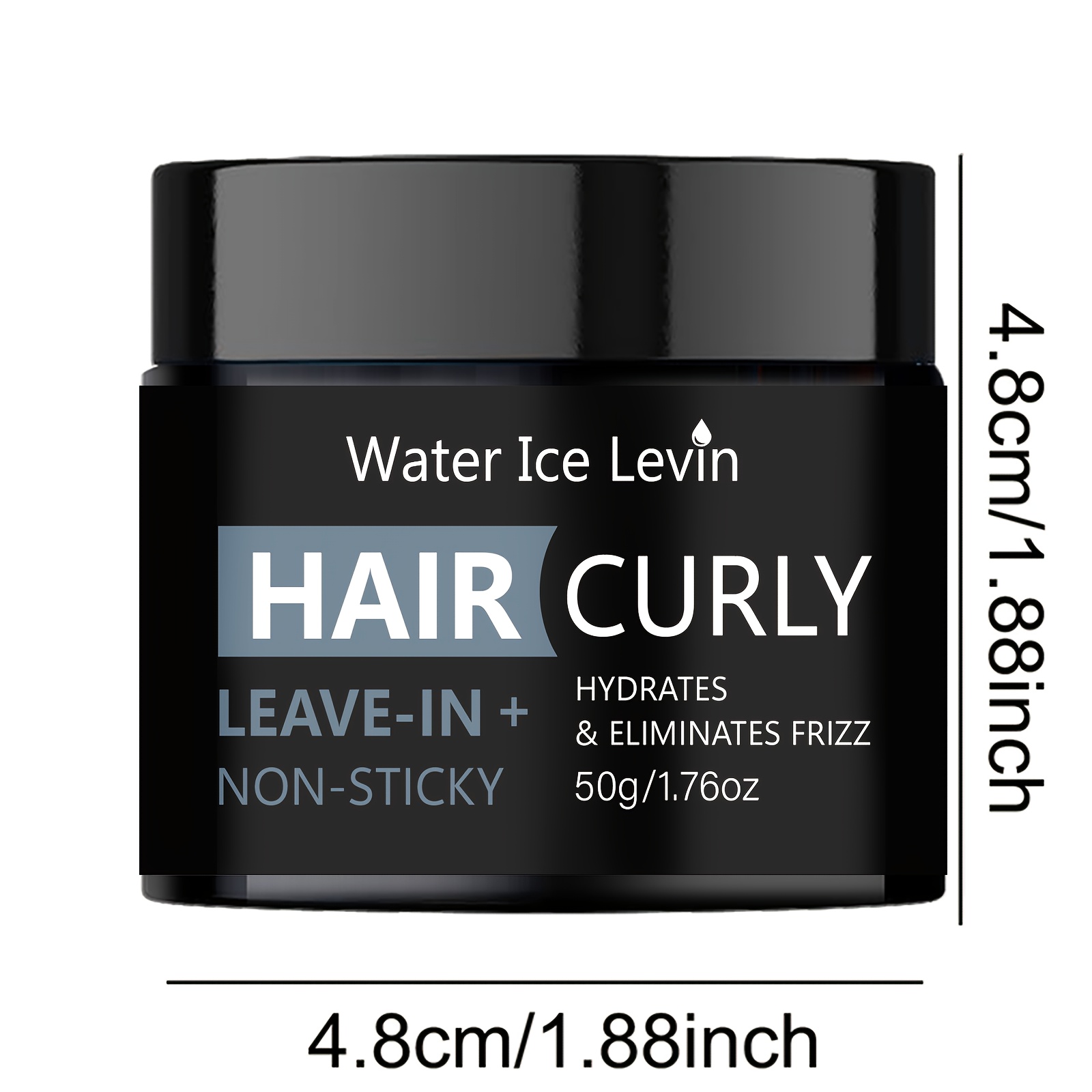 Image of Curly Hair Styling Clay, Shapes Curls, Frizz, And Hair Smooth During Styling, And Long-lastingly Manages Curls, Enhances Elasticity And Volume, Provides Moisturizing Styling And Fixing Effects