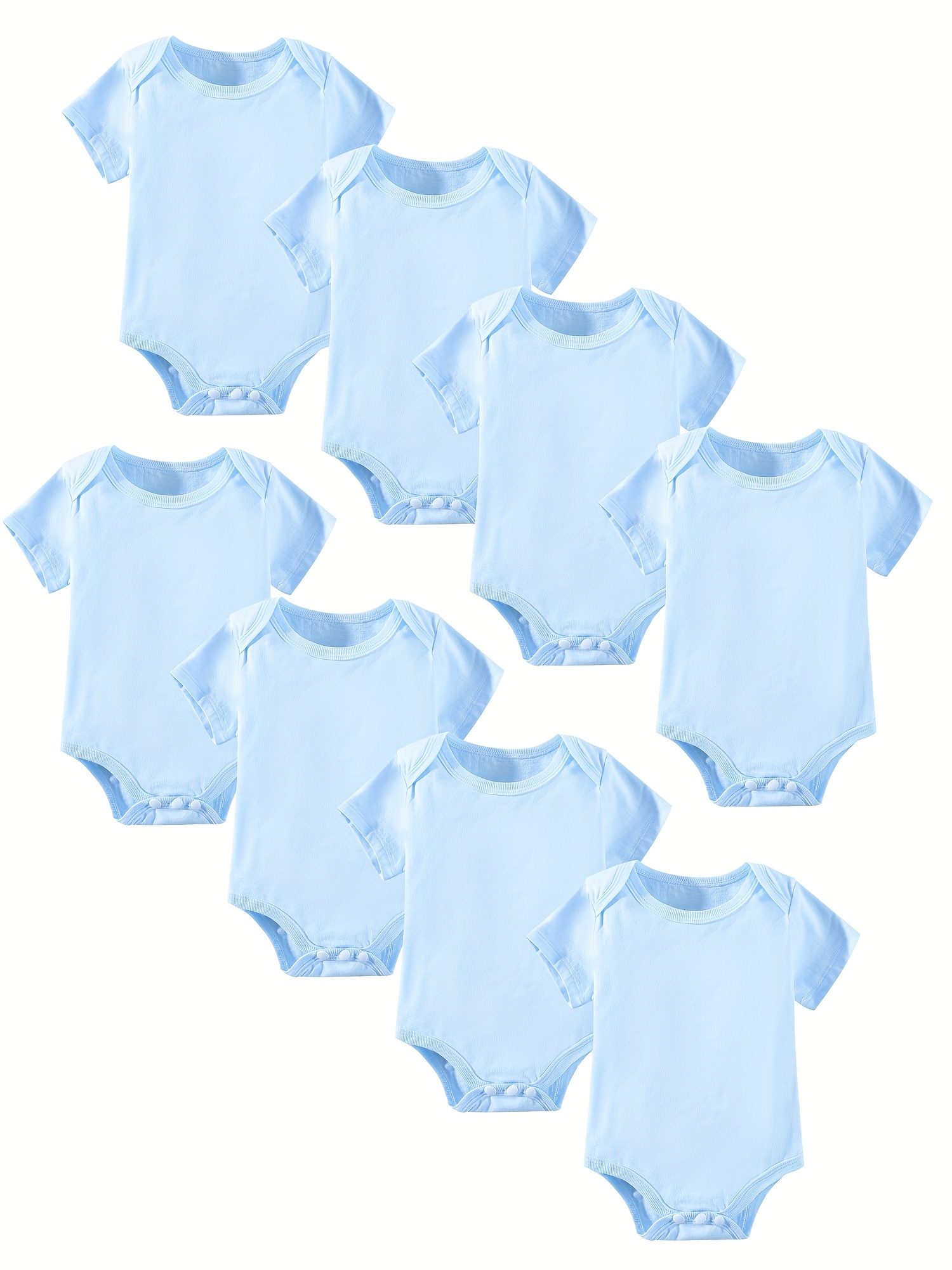 8pcs spring summer newborn clothes boys girls baby clothes Temu