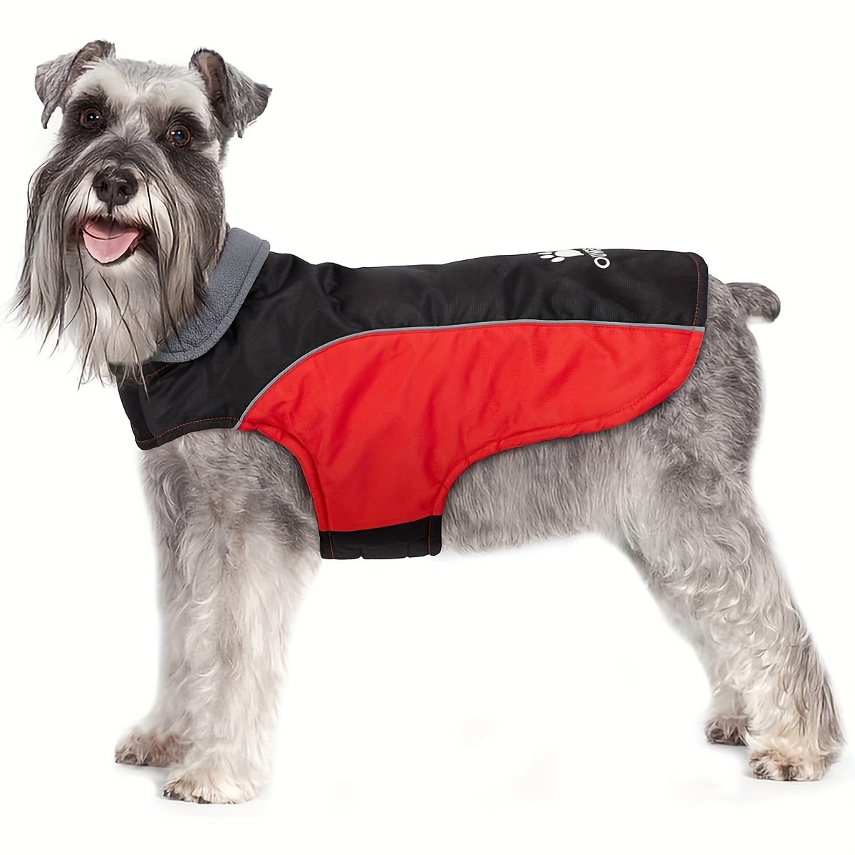 E-shop IREENUO Hunde Mantel, Regenmantel für kleine bis mittelgroße Hunde, warme Hundekleidung, Winterjacke und Mantel, mit Fleece und reflektierenden