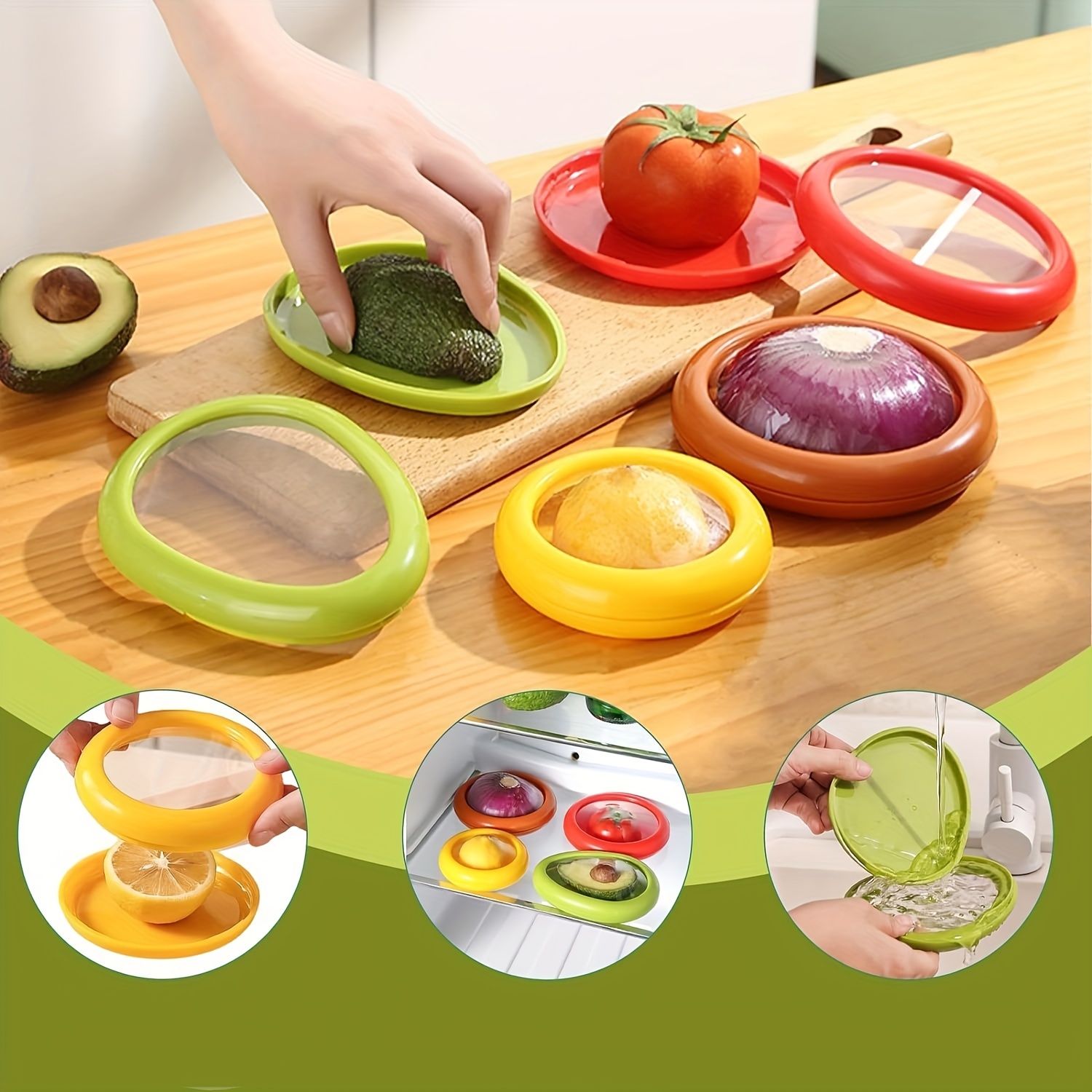 

Vegetable And Fruit Box Reusable With Lid Fruit Safe For Food Contact