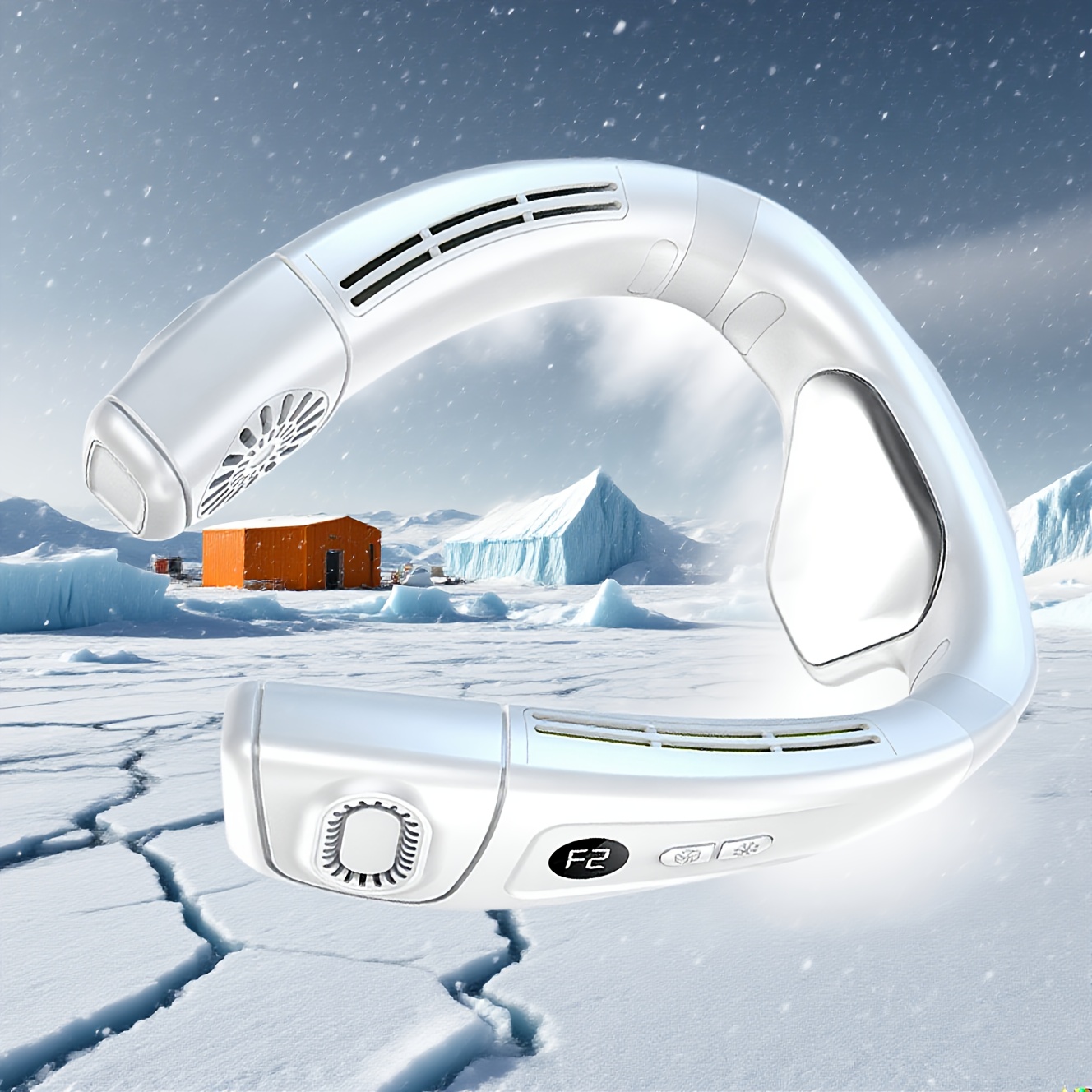 neck air conditioner portable airflow portable neck fan 360 Temu