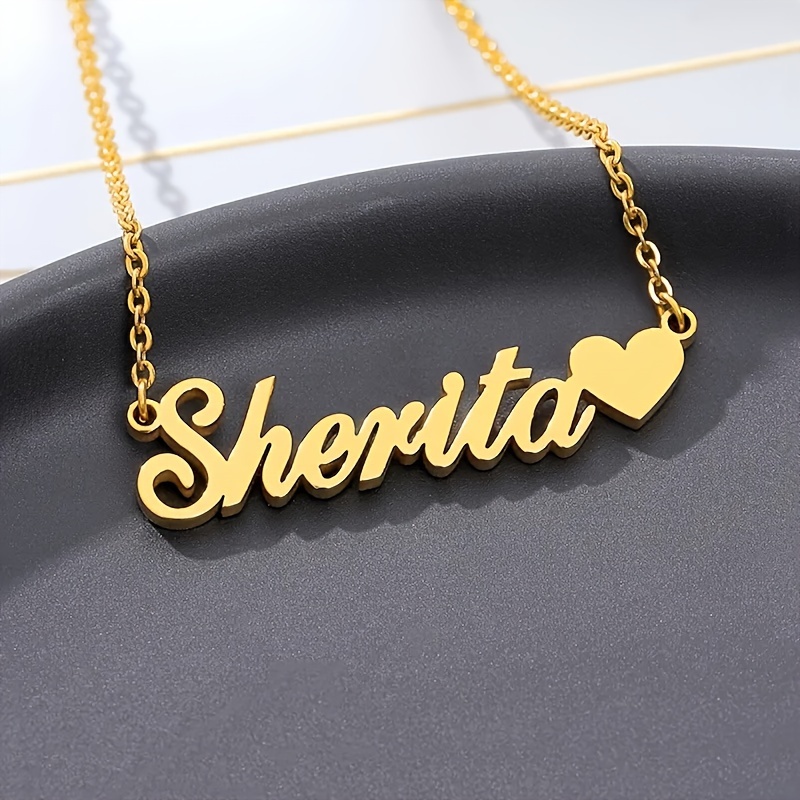 TEMU Personalized Stainless Name Necklace, Family Necklace With Multiple Names, A Gift For Grandma, , And Mother