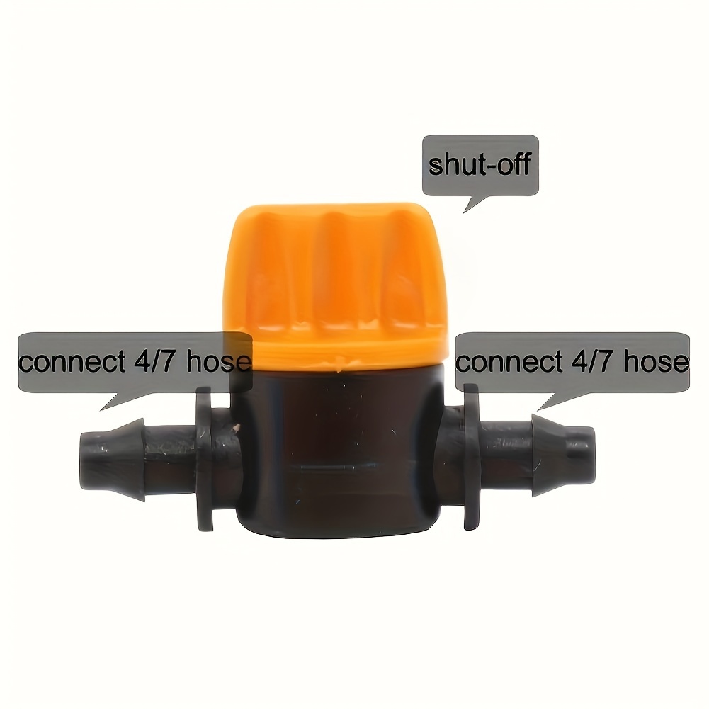 Drip Irrigation Mini Valve Connectors Plastic Temu