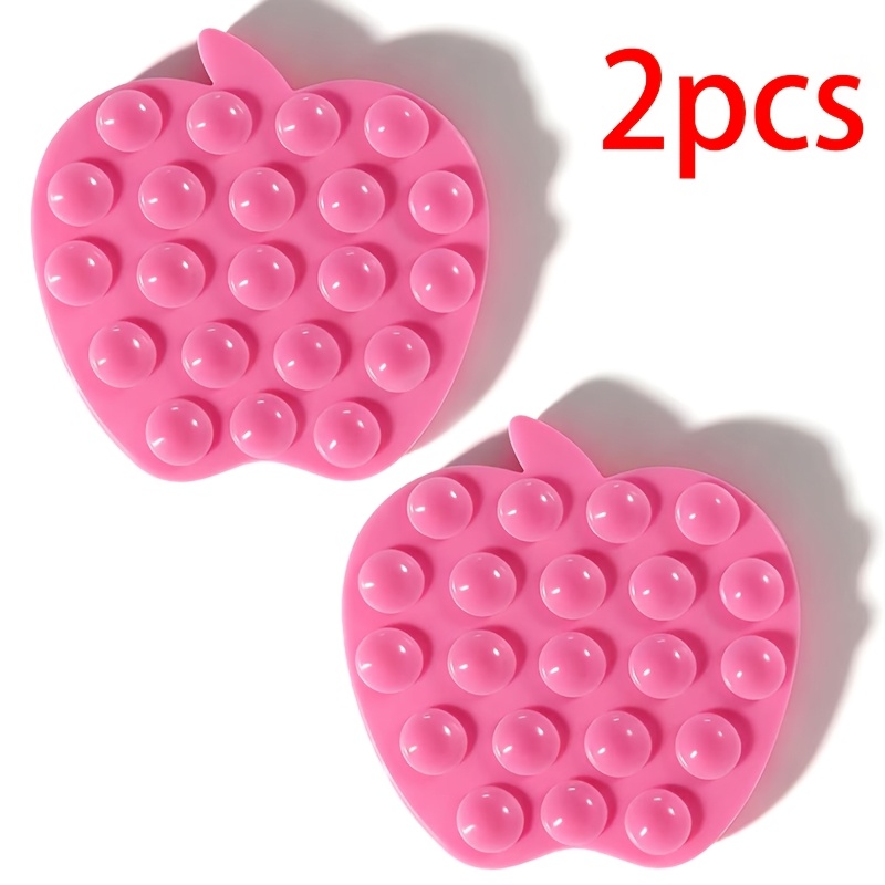 Fruit-Shaped Silicone Suction Cup Phone Stand, Multifunctional