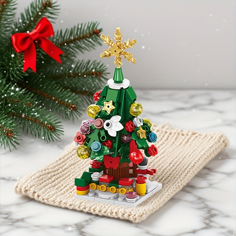 8IN1 Christmas Assembling Building Blocks Ornaments Set