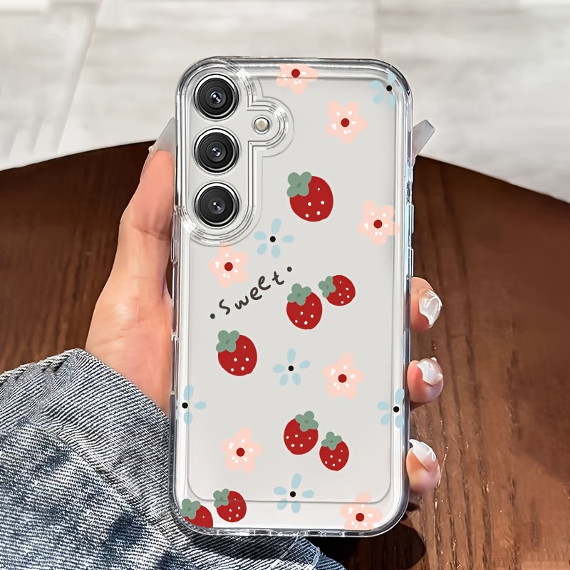 TEMU Phone Case: Flower Phone Case, Suitable For Galaxy A02 A03s A04 A05s A06 A13 A14 A15 A16 5g A21s A22 A23 A24 A25 A32 A34 A35 A50 A52 A53 A54 A55