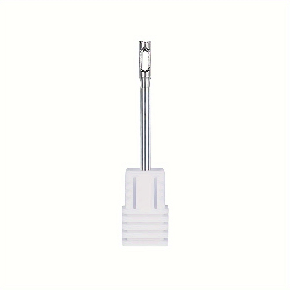 Image of 1pc Stainless Steel Pedicure Drill Bit Corn Remover Cuticle Cutter For Pedicure Drill Rotary Burr Bit Foot Care Tools