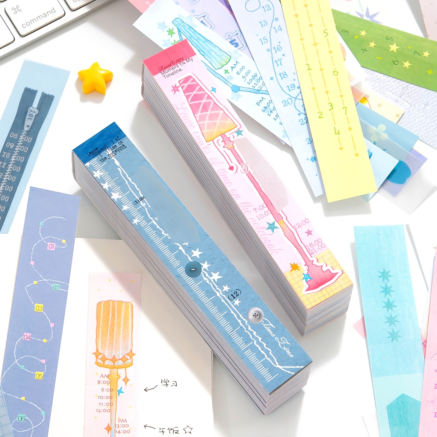 stationery supplies sold on Temu United States