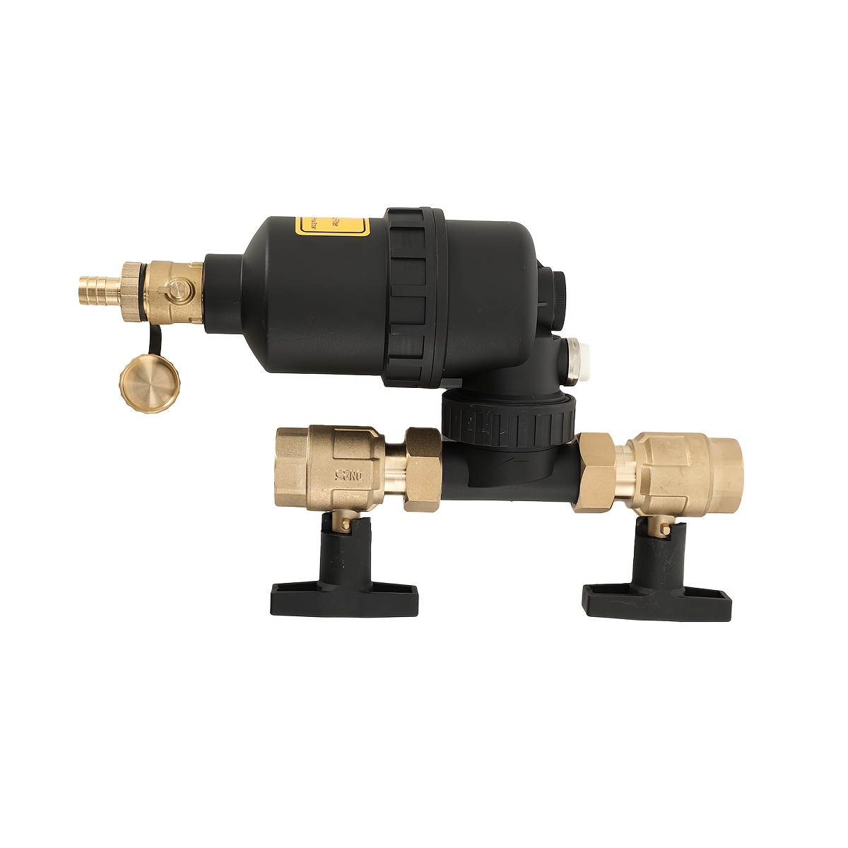 Dn20 1" Magnetic Separator For Central Water | Brass And Plastic, Eu Connector Thread, Brand: Dominty