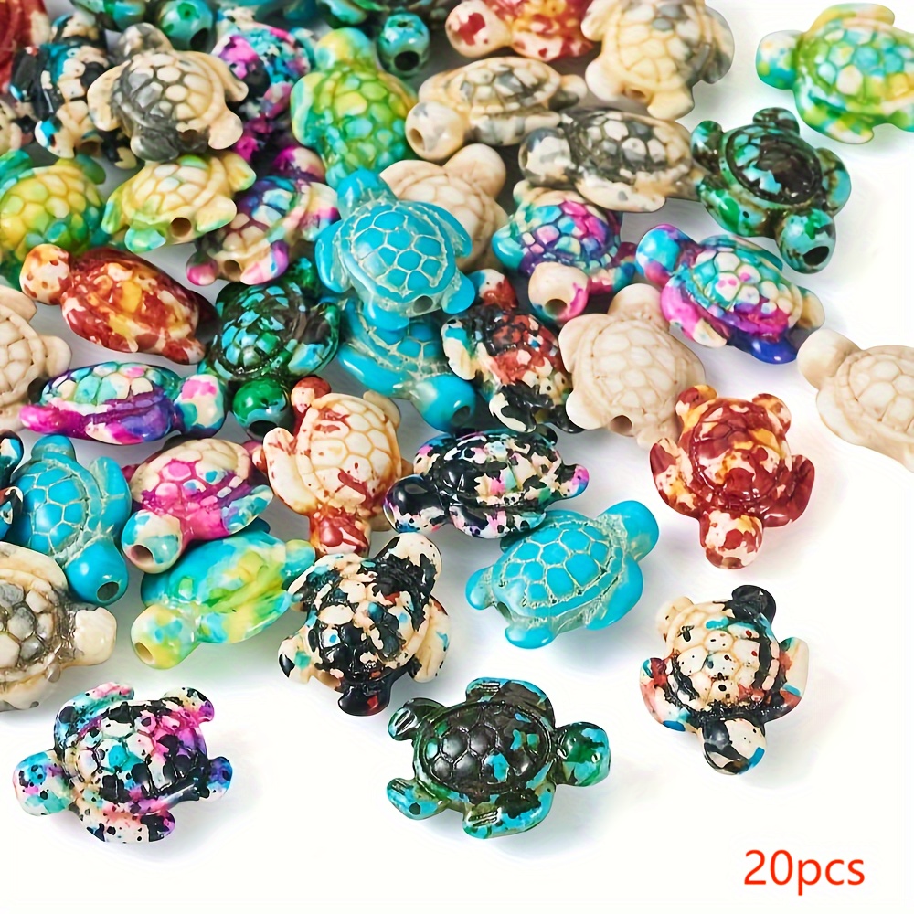Summer Marine Animals Beaded Craft Set, 40pcs