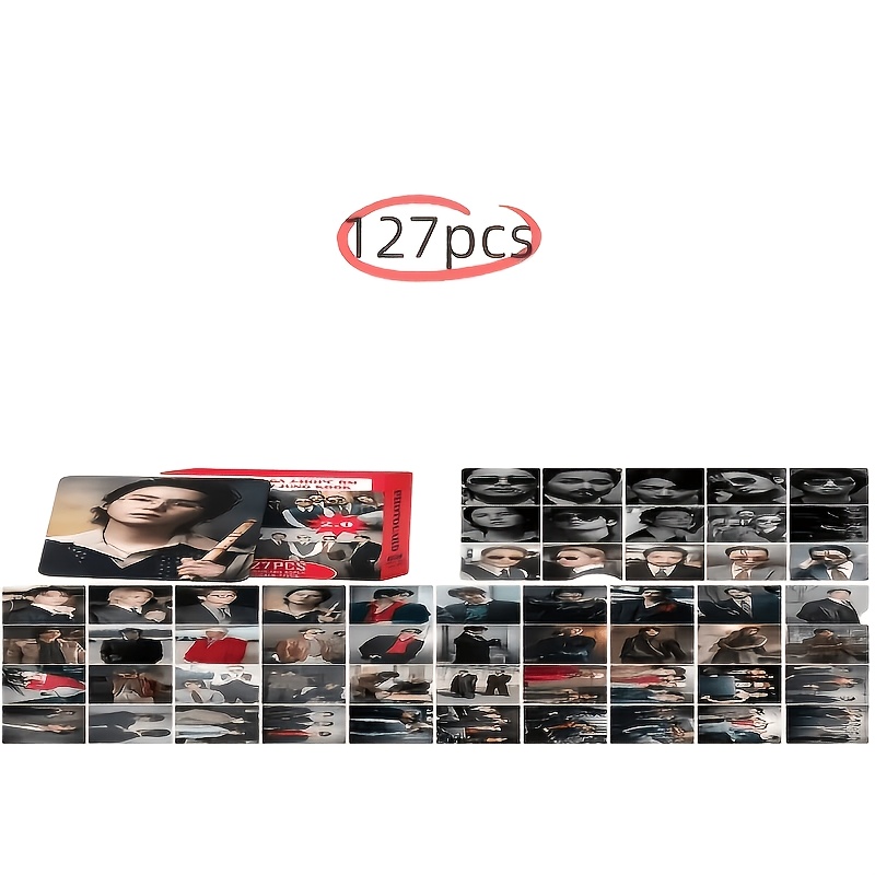 TEMU 127 cartes individuelles et autocollants B- Fangdan Teen 2.0, comprenant 55 cartes individuelles et 72 autocollants, un cadeau idéal pour