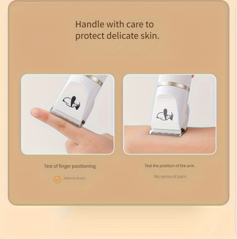 [Tondeuse pour chats] Tondeuse Électrique pour Chats, Kit de Toilettage Universel Rechargeable pour Animaux Domestiques avec Brosse Automatique