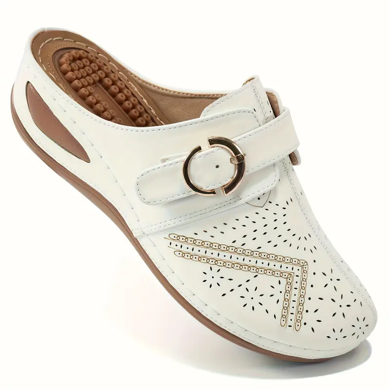 womens toe out decor slides slippers slippers details 1