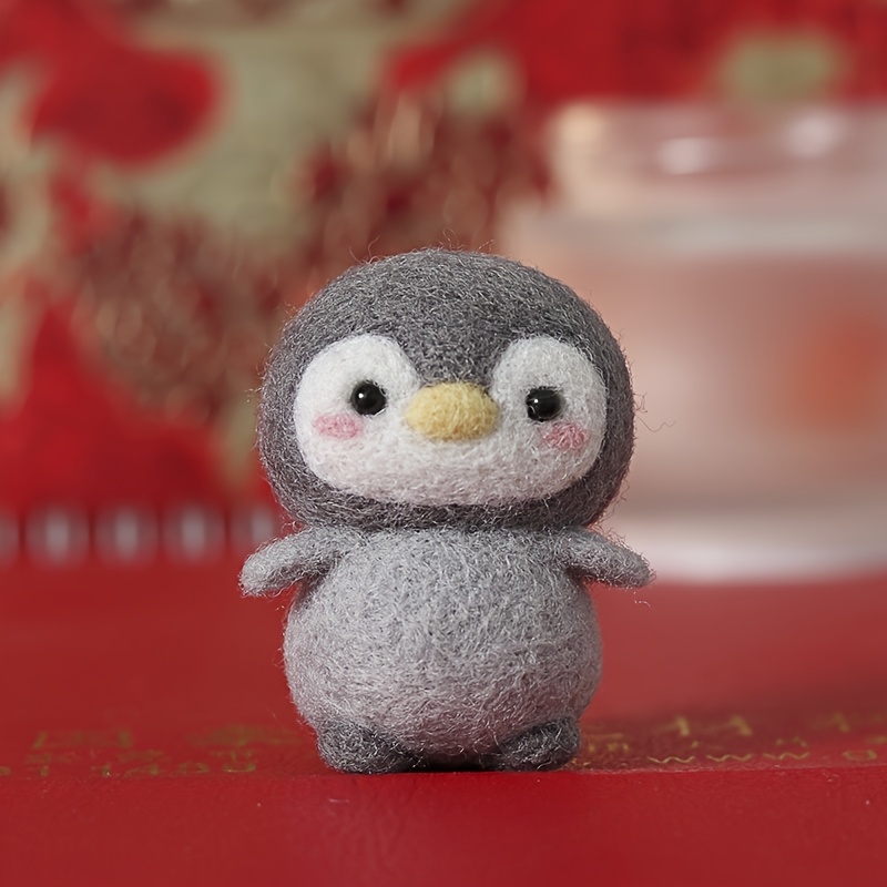 Cute Penguin Felt Handmade Material Package