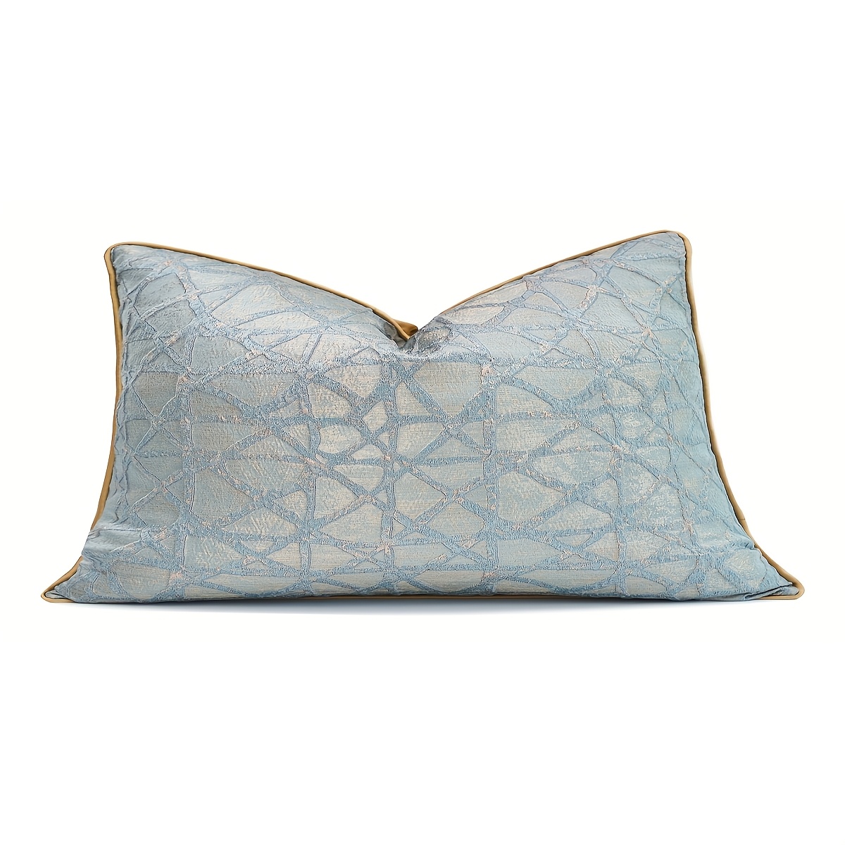 TEMU de Cojín de Lujo en el Estilo Nórdico - Diseño Jacquard, Lavable a Máquina, Cierre con Cremallera para Decoración de Salón y Exterior - Tamaños