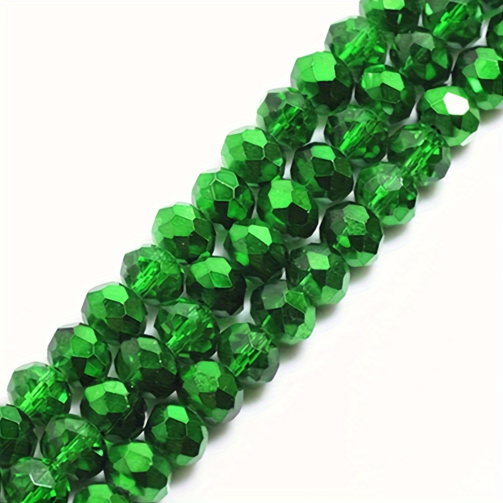 

Eleanbeads Ab Multi- Faux Crystal Beads, 4/6/8mm, High-quality Making Supplies, Craft Beads For Diy Bracelet Accessories