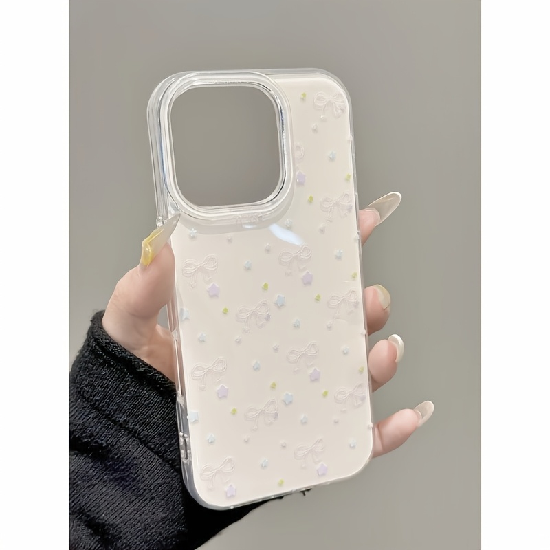 TEMU Phone Case: : Thin, Slim-fitting, Exquisite, Sweet, , Gentle, Fresh, Cute, Girly, Cartoon, Simple, Stylish, Versatile, Couple, Drop-proof,