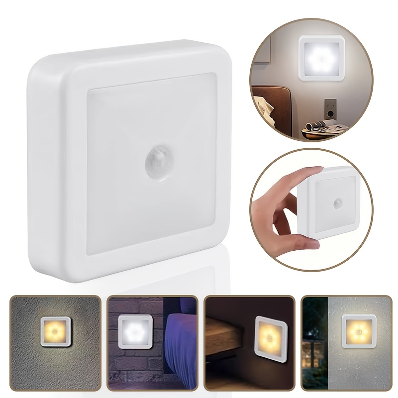 LED Night Light with Motion Sensor for Bathroom & Aisle