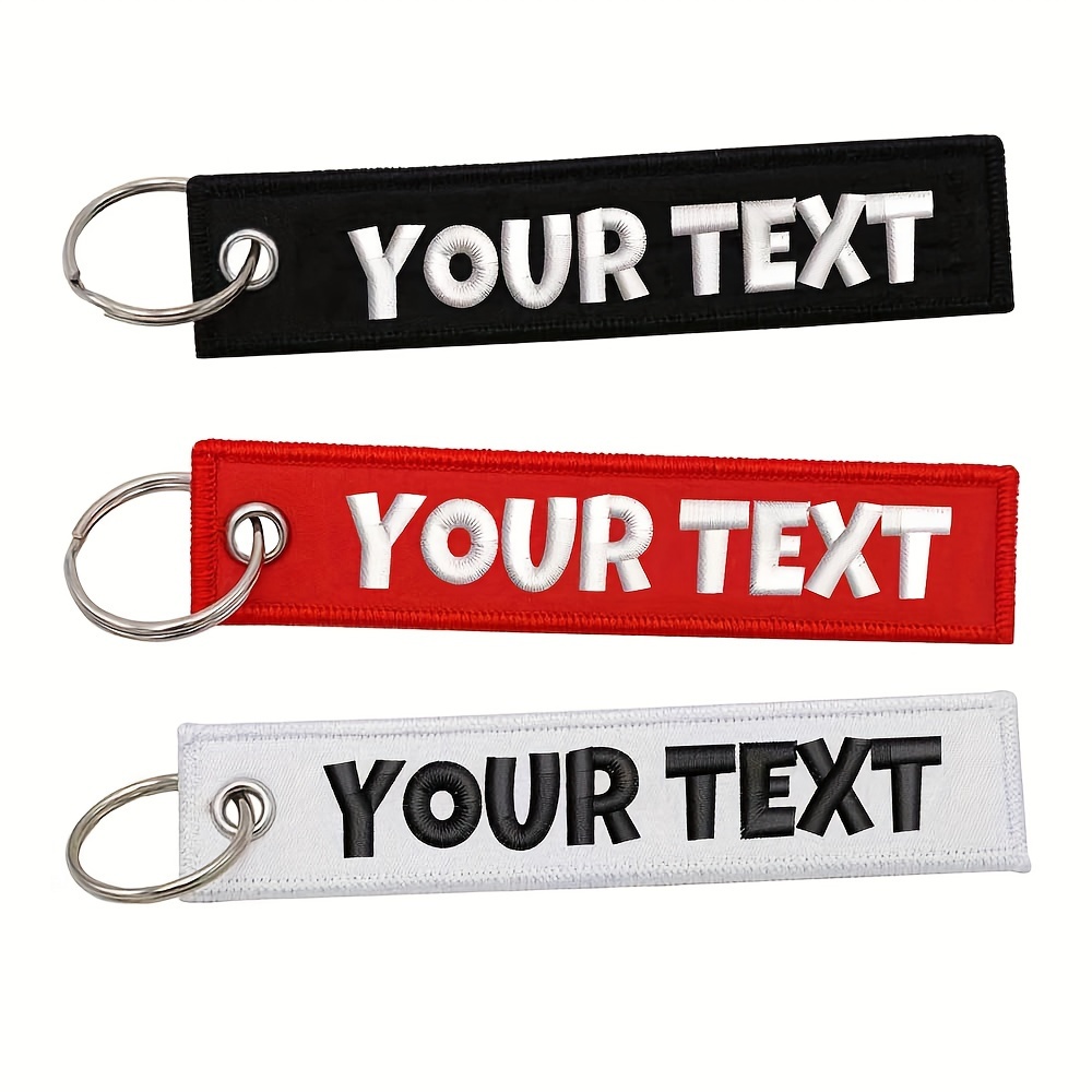 

Customizable Double- Keychain Personalized In Round - , Sewing & Knitting