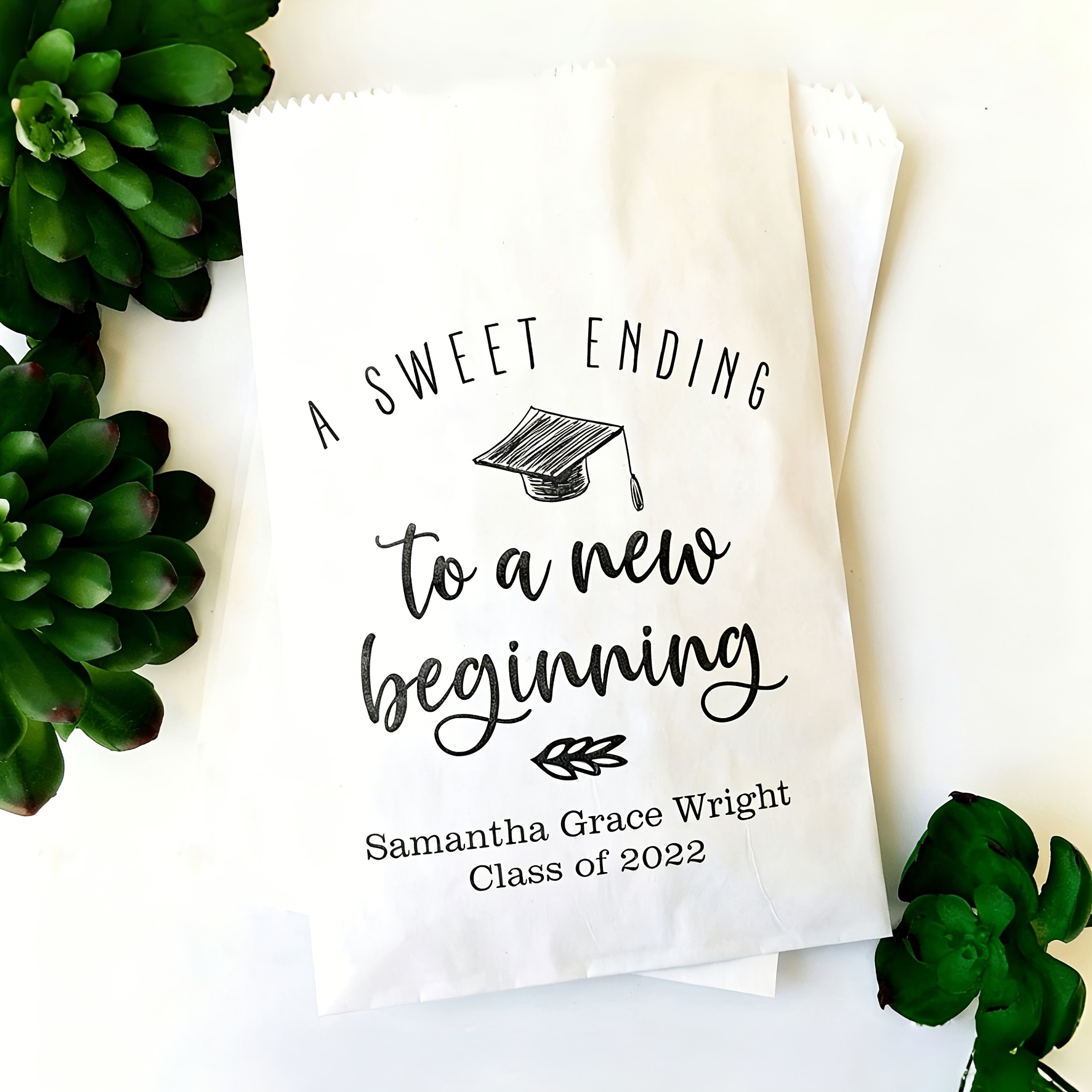 TEMU Custom Personalized Graduation Gift Bags, Personalized Graduation Paper Bags, Gift Bags, Graduation Party Decorations, Class Of 2026, Graduation