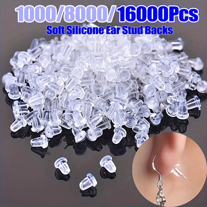 

1000/8000/16000pcs Transparent Plastic Earplugs