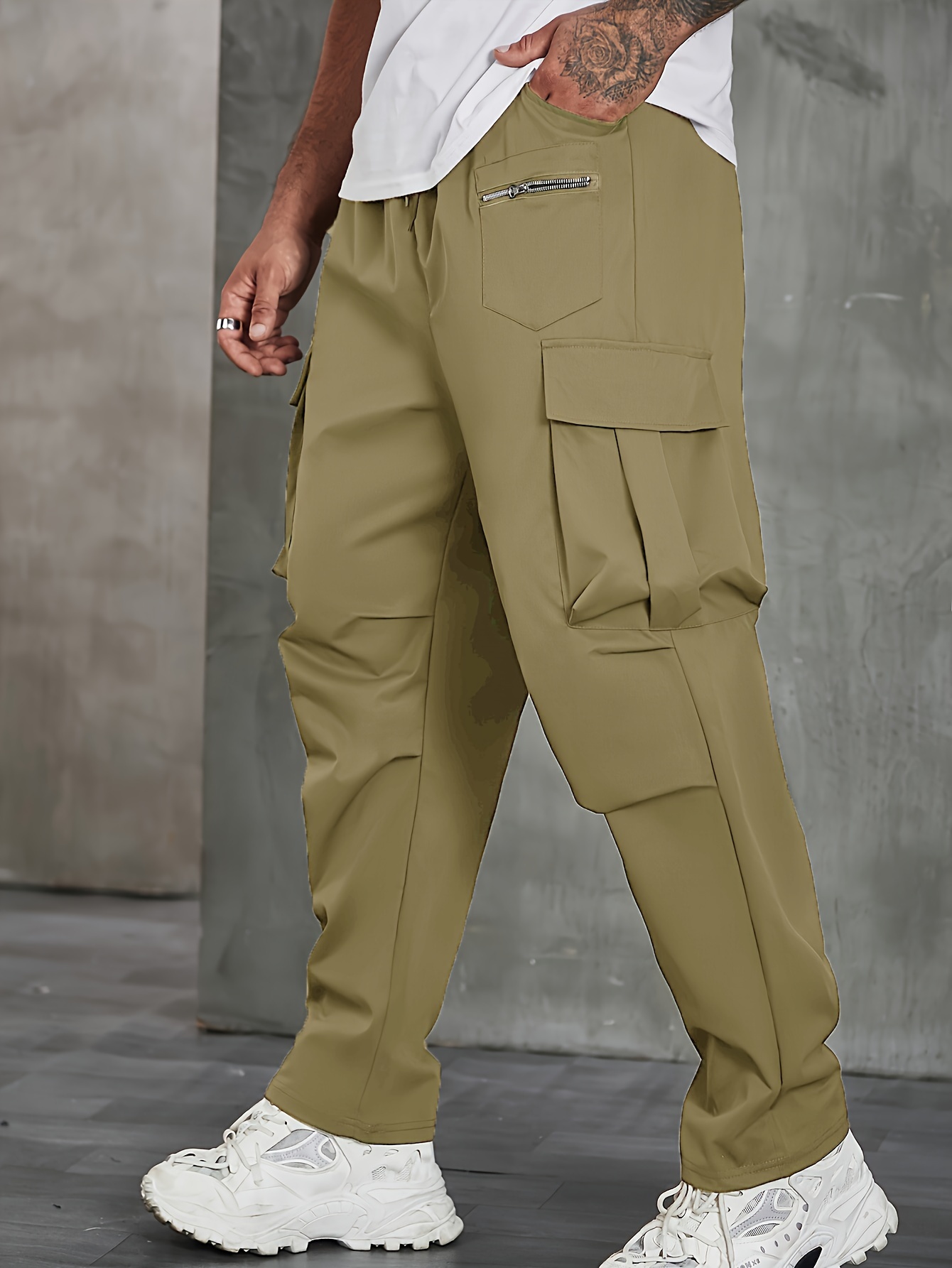 Pantalones Cargo Para Hombre, Con Múltiples Bolsillos, Pantalones Casuales De Combate, Pantalones De Trabajo, Ropa Camo1 Para Hombre, Army En8, XS