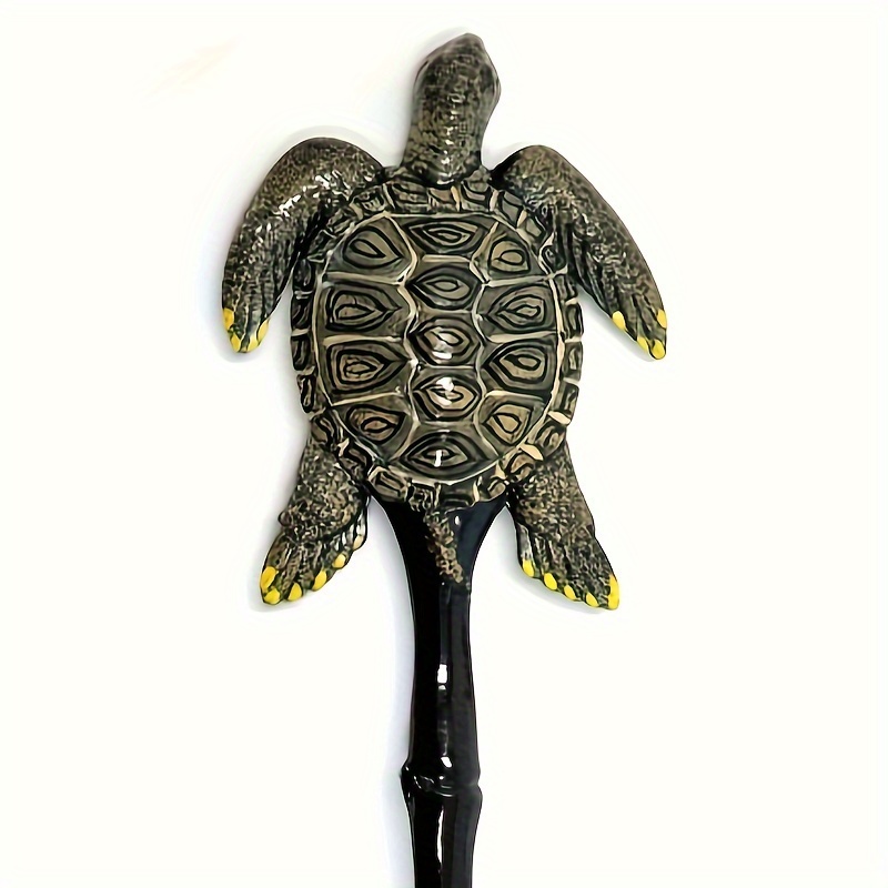 

Hand Painted 18 Inch Back Scraper Back Scraper Brown Sea Turtle