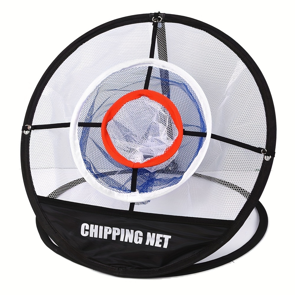 1pc golf chipping net portable indoor practice net golf training target with carry bag for home use details 4