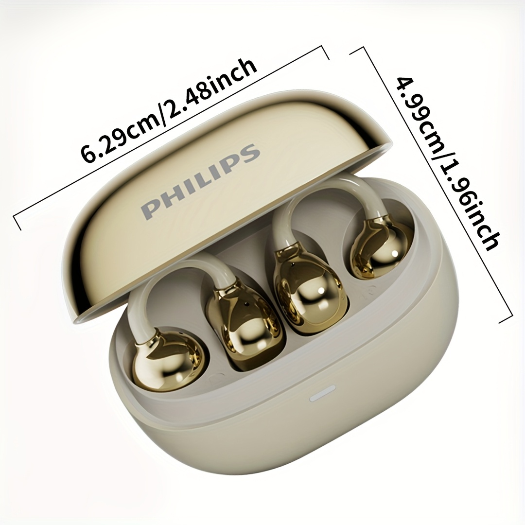 philips 3469 clip wireless earphones suitable home office - Temu