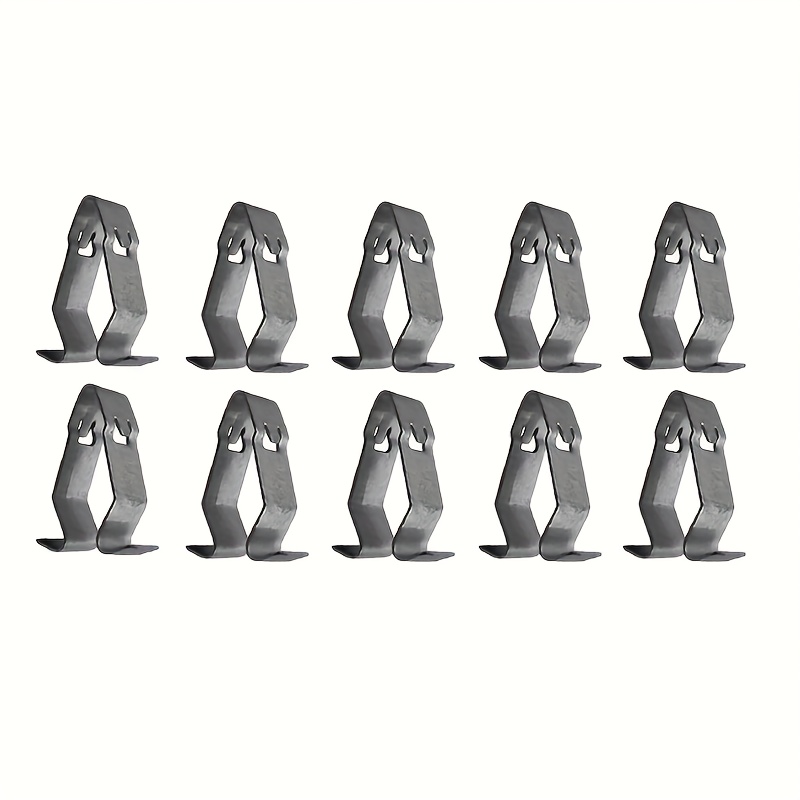 E-shop 10 Stück 8Z0867276 für Audi A3 A4 A5 A6 A8 Q3 Q5 Q7 Tt Autositzschutz Gurt V-förmige Innenverkleidung Sitzlehne Eisenclip, Fahrzeugwartung,