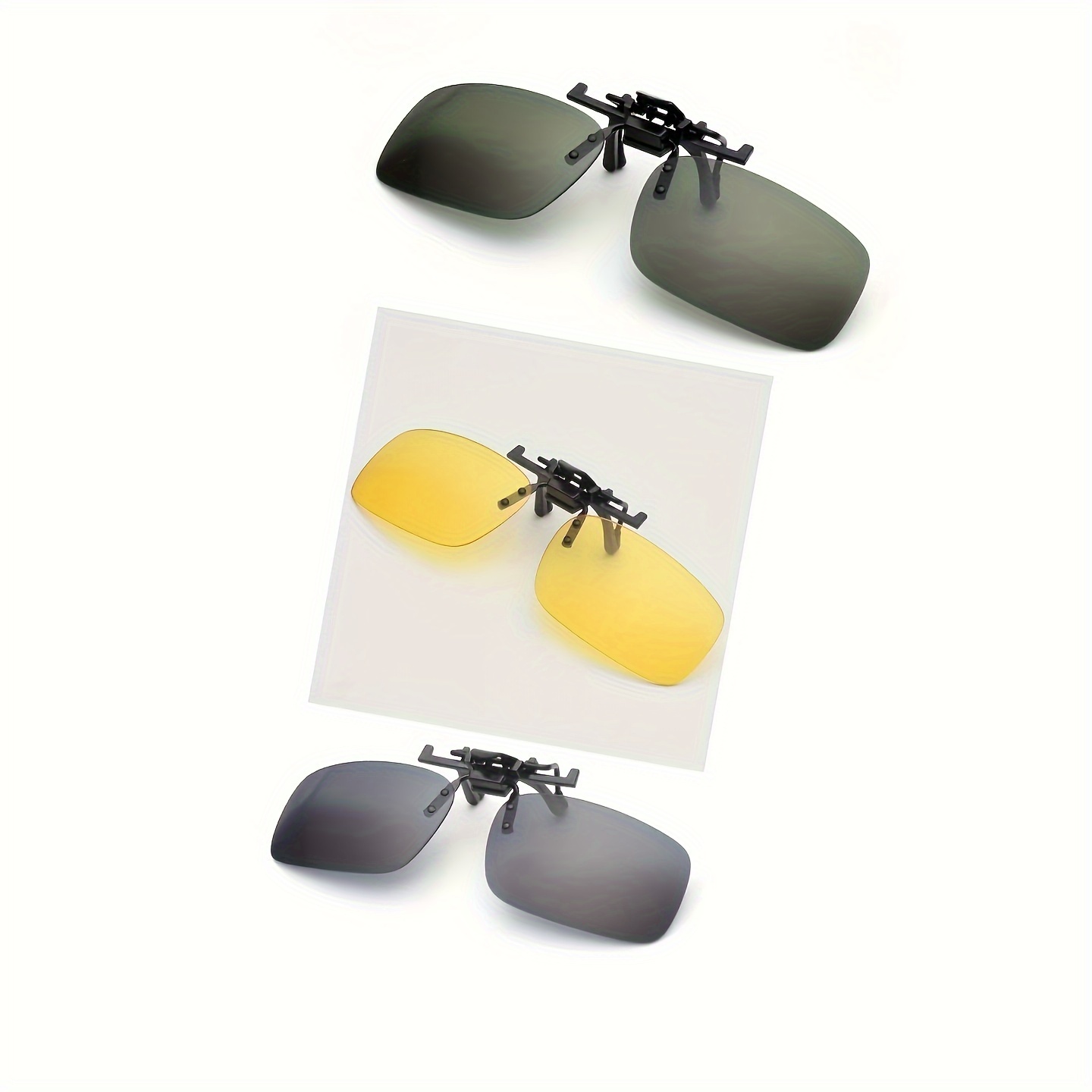 

2pcs Sleek Rimless Flip-up Fashion Glasses For Men - , Hiking & Fishing | Ideal Gift For Birthdays, Holidays & Christmas