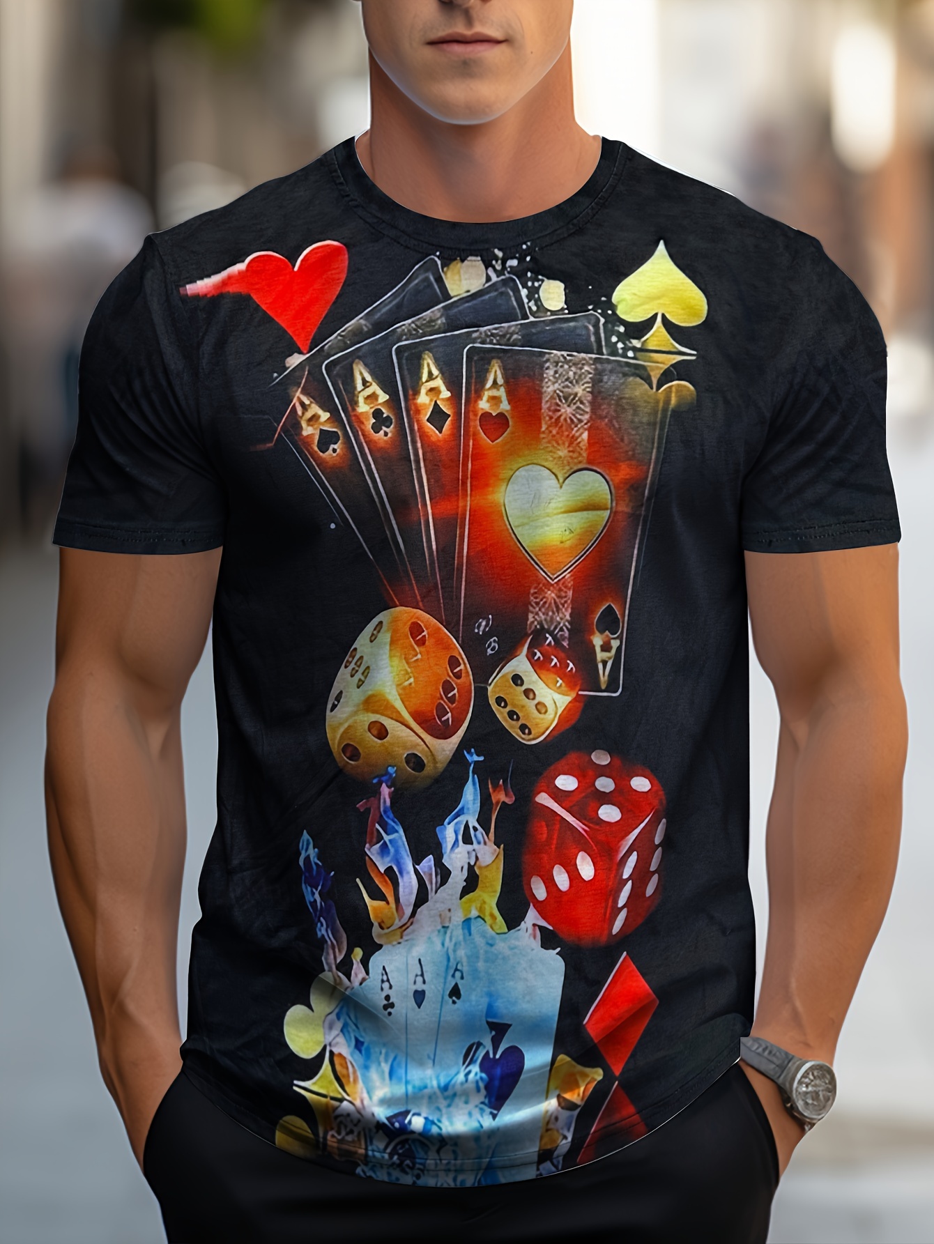 T shirt poker deals