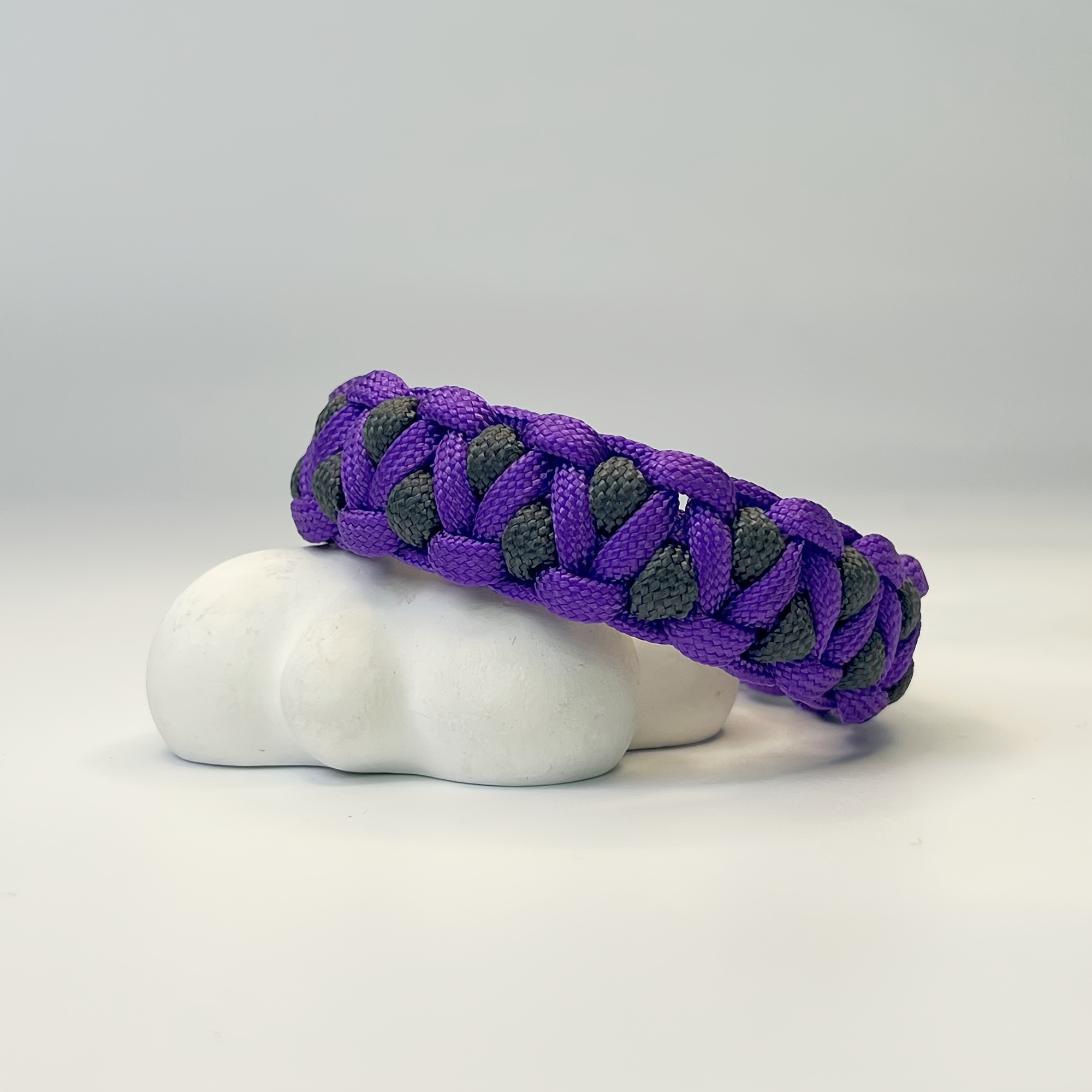 Two Tone Paracord Survival Wristband