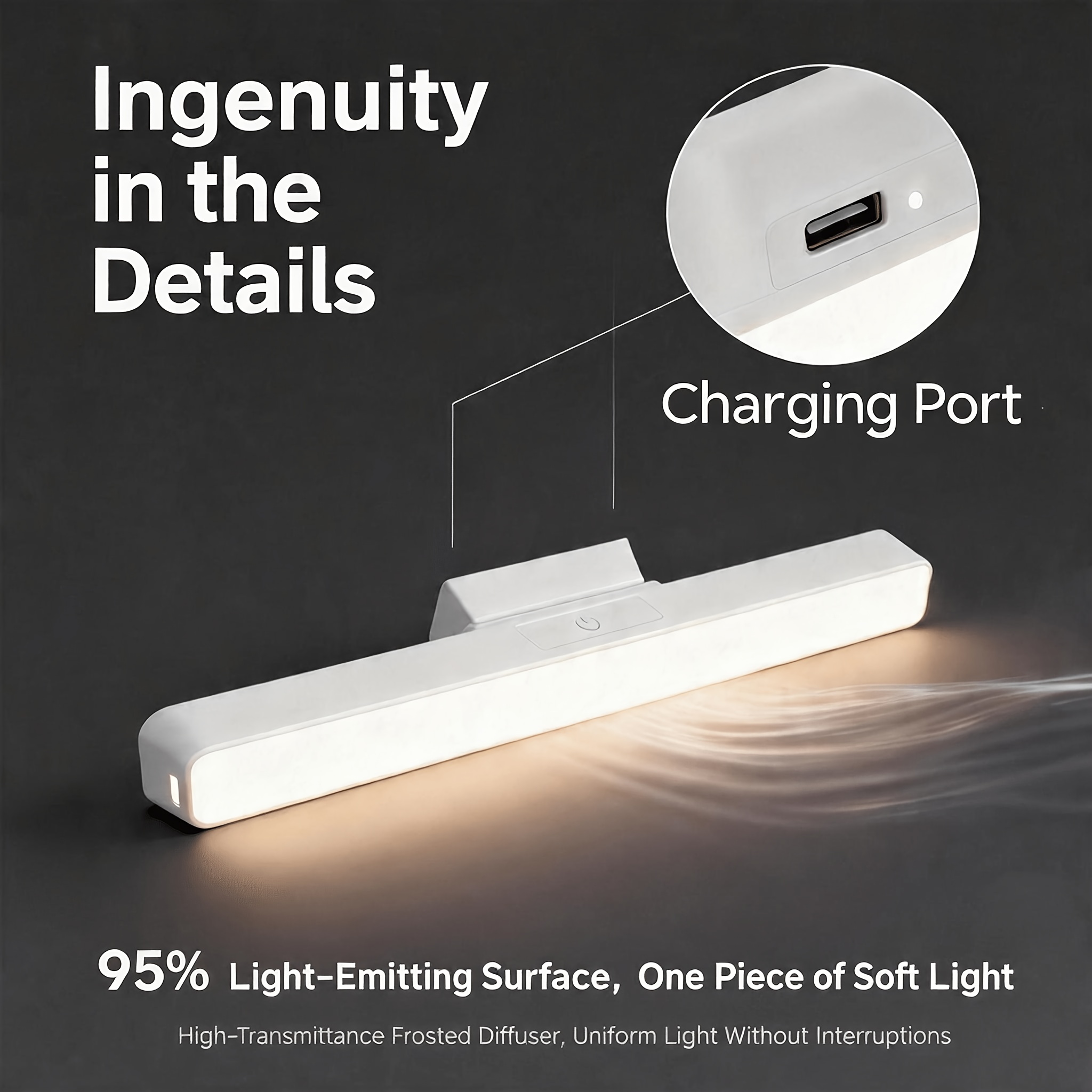 Smart Lamp for Dormitory Study with Touch-Reading Light
