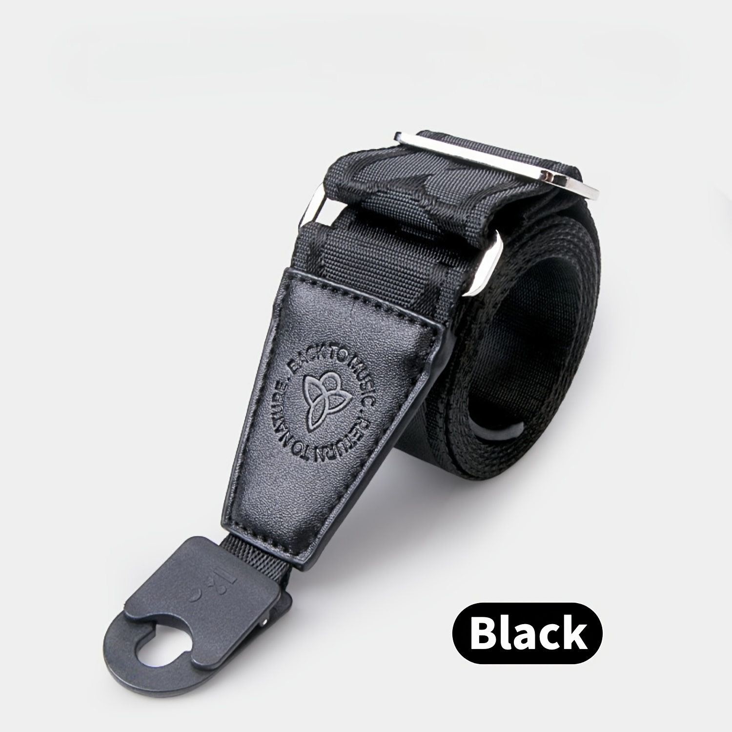 TEMU Quick- Guitar Strap Tom Folk Wood Electric Guitar Ukulele Wide Pearlescent Shoulder Strap Men Women Body