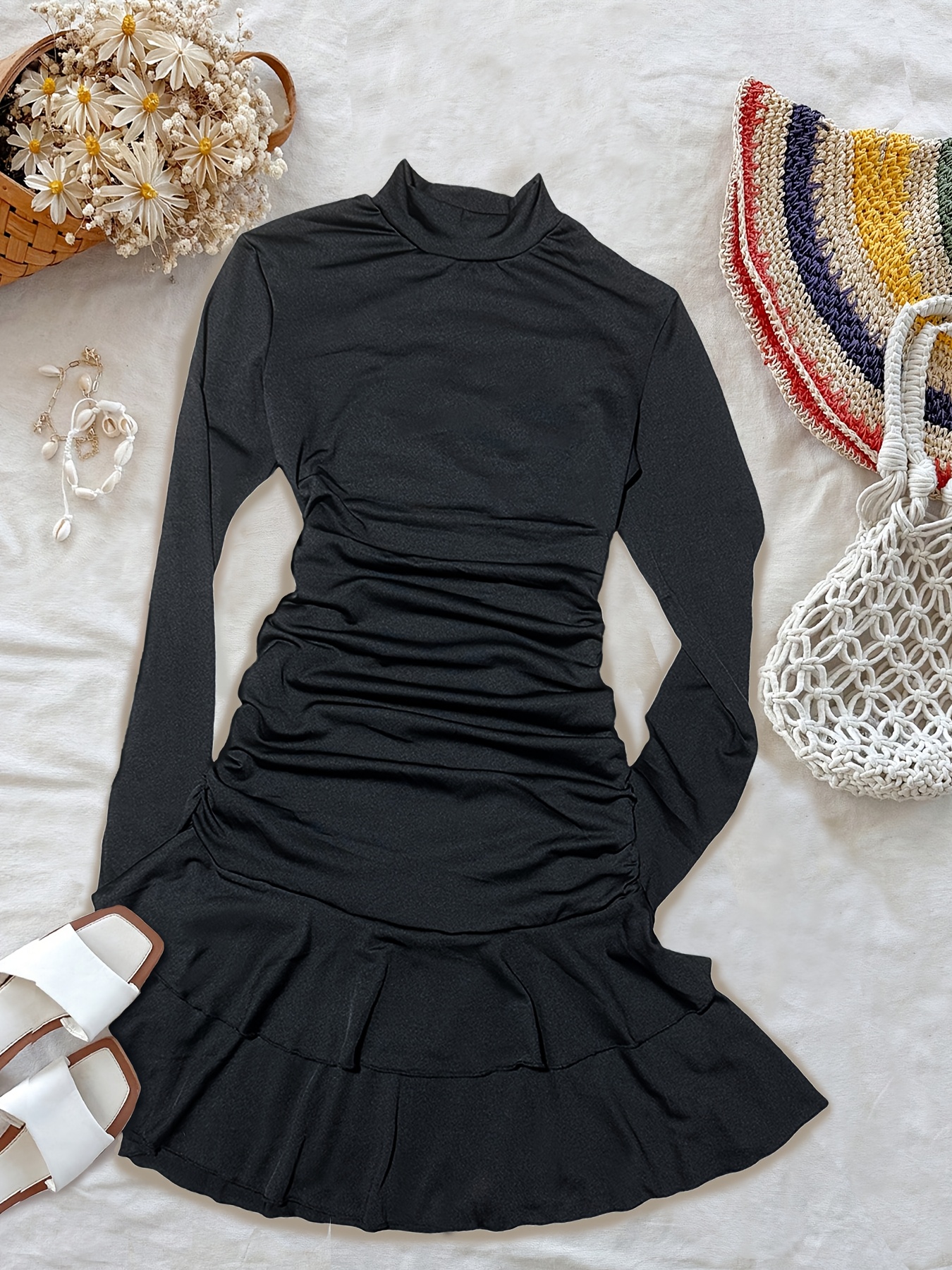 princess polly baby blue dress Winter weddings are so beautiful… but how to keep yourself from getting  chilly in a sleeveless gown?? Here are a few ways to keep your bridal look  intact while staying warm and main image 0