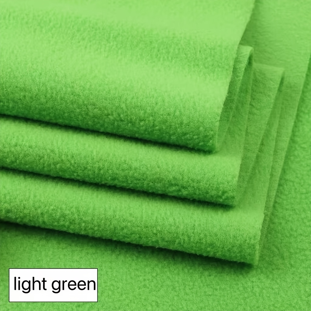 TEMU Fleece Fabric, Soft Brushed Short Plush Polyester Fabric, Precut Design, Material For Stuffed Animals And Plush Dolls