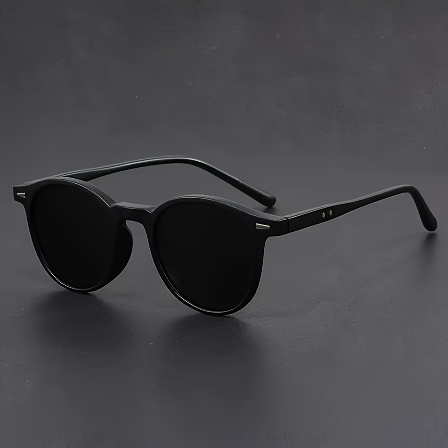 1pc Round Fashion Sunglasses, Protection, For Outdoor Activities, Driving, Travel, Beach Vacations, Daily Use