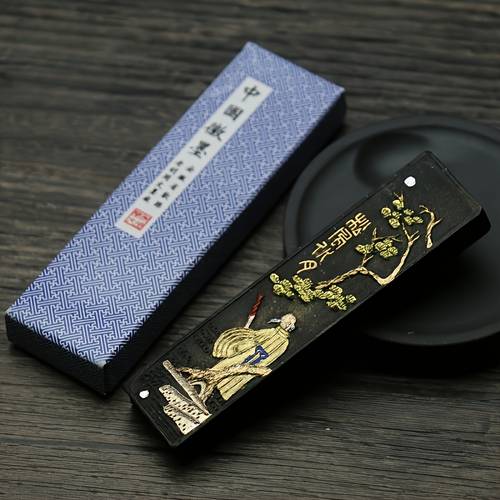 1 stick handmade traditional chinese authentic japanese asian brush ink for calligraphy watercolor painting genuine art supply suitable for artists collectors asian calligraphy