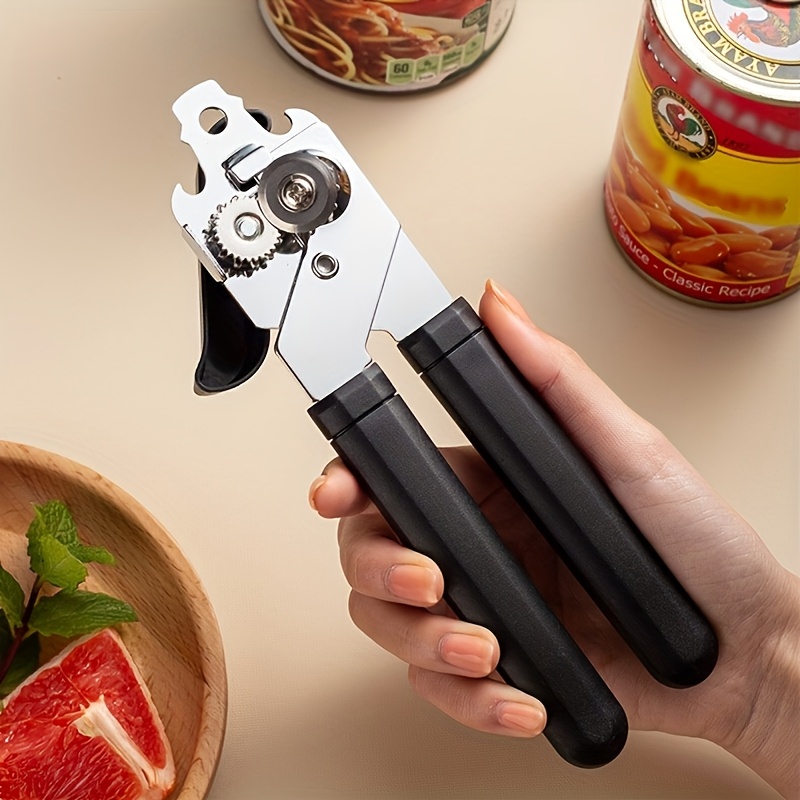 1pc 3 in 1 heavy duty can opener multi functional bottle opener   can openers for adults and seniors manual multi functional can opener suitable for home kitchen restaurant party kitchenware christmas party new year and spring Product details 6