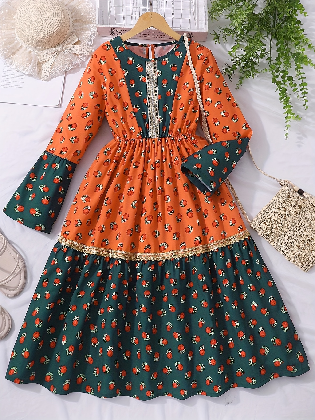 open lace back dress Named - Ilma smock dress & top pattern main image 0