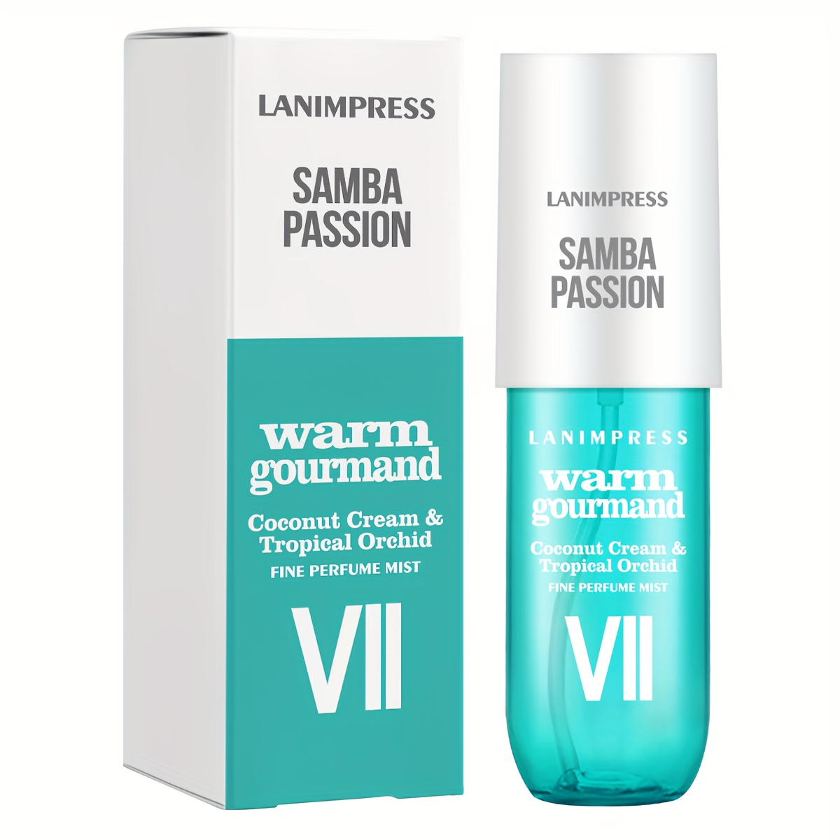 TEMU 3.0fl.oz New Look Passion Body & Perfume Mist - Warm Coconut & Fragrance, Long-lasting Travel Size Perfume Spray, Paraben-free, Halloween Christmas Valentine's Day Gifts Casual Attire For Women