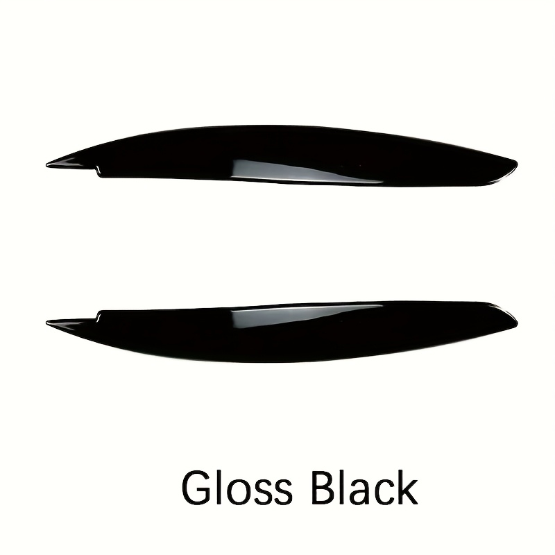 Abs Headlight Eyebrows Eyelids For 1 Series E81 E82 E87 E88 118d 120i 120d 130i M1 2004-2014 Headlamp Sticker Trim