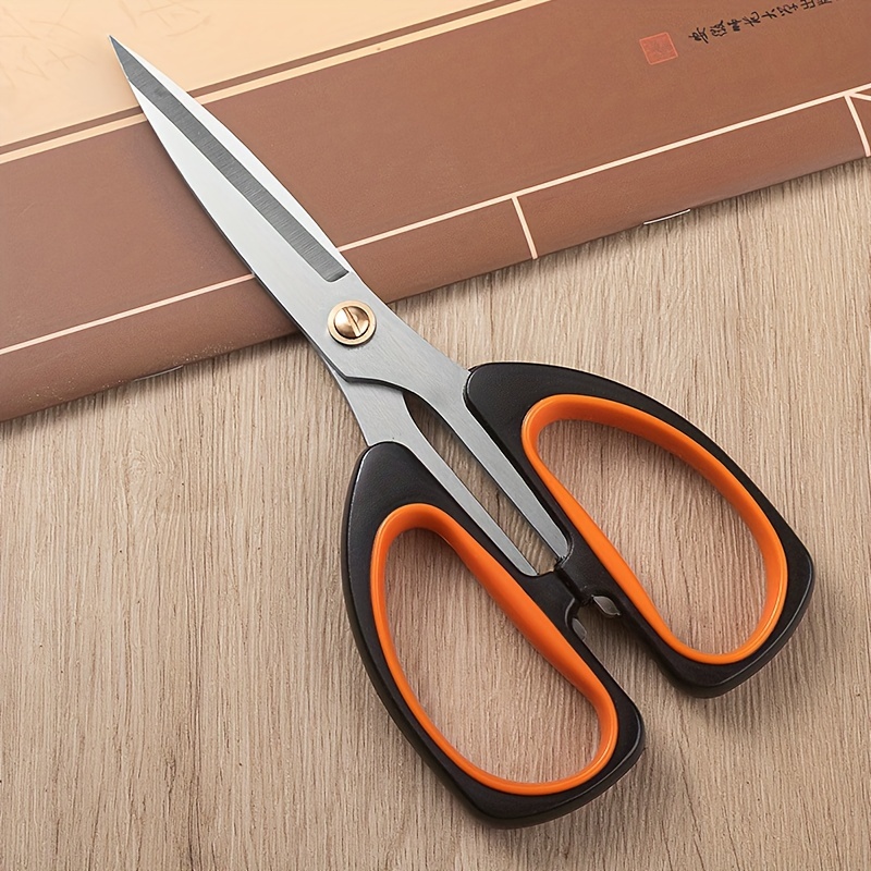 

Heavy-duty Stainless Steel Scissors For Office, Tailoring & Crafts - Versatile Paper, Cloth & Thread Cutter